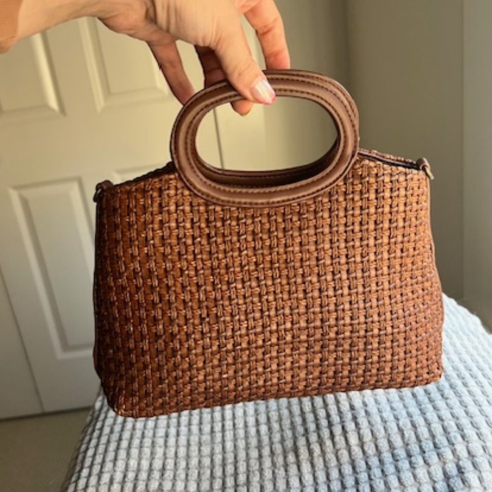 Fossil Straw Bag